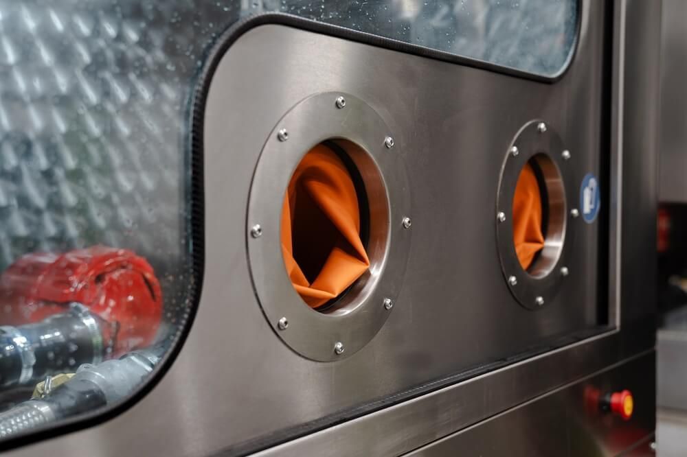hand inserts for DPF cleaning machine